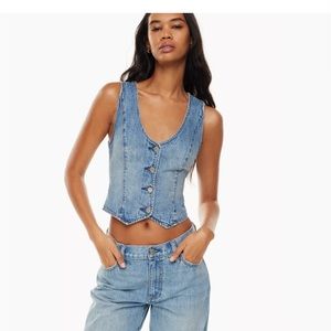 Aritzia 90’s Mia Denim Vest